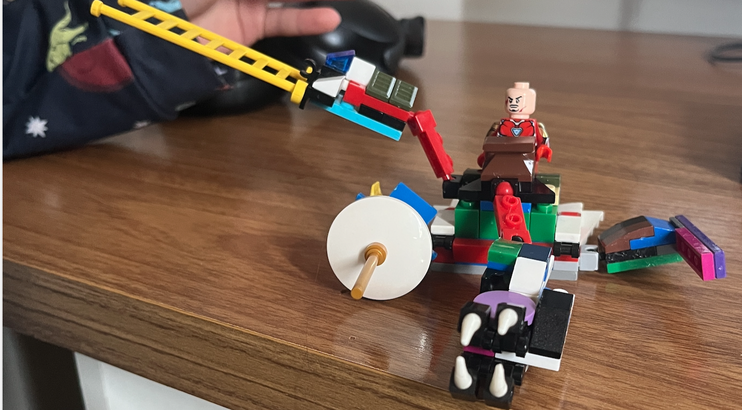 My son's custom Lego build